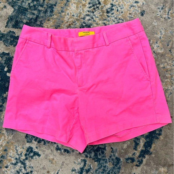 Banana Republic Hot Pink Shorts Milly Collection Womens size 6​ - Picture 3 of 7
